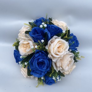 Arrangement de fleurs décoratif de colonne romantique plateau tournant de bureau moyen élégant pour mariage salon tissu transfrontalier - Product Image 5