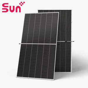 Panneaux solaires photovoltaïques bifaciaux de qualité certifiée, prêts à être expédiés, module noir complet, OEM, panneaux solaires photovoltaïques bifaciaux, 435-460w - Product Image 2