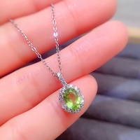 Vente flash - Collier pendentif en argent sterling 925, bijoux géométriques, grenat naturel, topaze, péridot, bijoux fins tendance, vente en gros