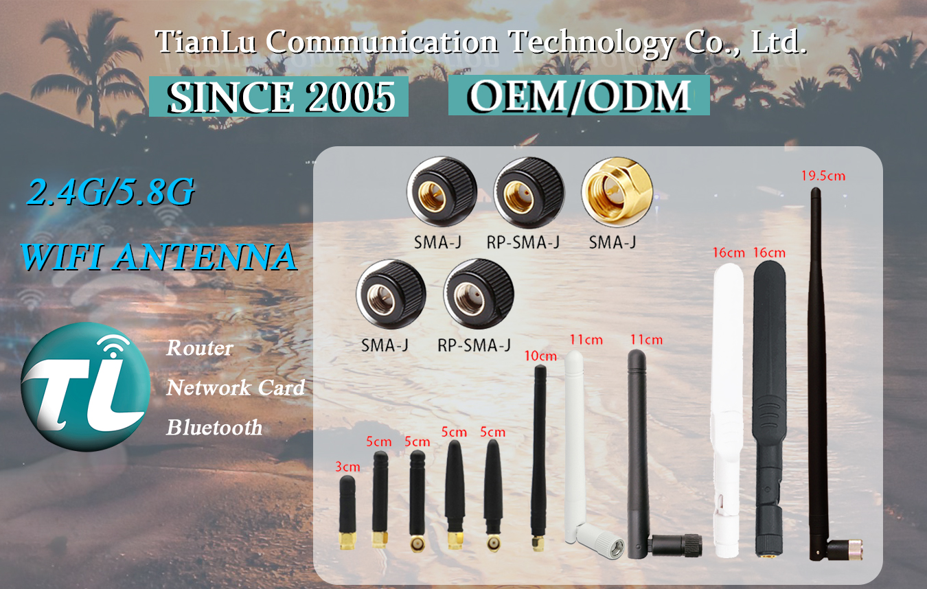 Antenna Esterna LTE 5G 4G MIMO TK STAR Con 2 Cavi SMA 3 M – Compatibile Con Router E CPE 5G