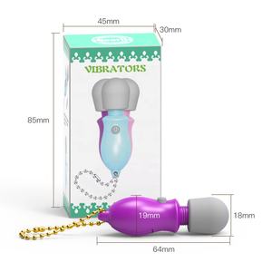 Baru Jepang gantungan kunci saku Mini kecil Av tongkat getaran seks pemijat <span class=keywords><strong>Vibrator</strong></span> untuk wanita masturbasi mainan seks - Product Image 2