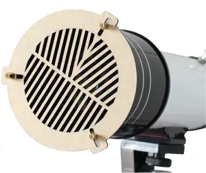 Laser Cut Aluminum Anodized Astronomical Telescope 220mm Focus Fishbone Round Plate