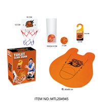 Vente chaude Famille Jeu Mini Toilette Football Jeux Salle De Bains Pot Football Jouet pour Enfants