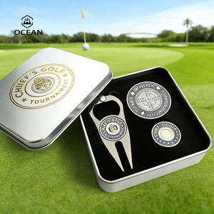 Kit cadeau de golf personnalisé direct usine, Outil de réparation de divots vert, Jetons de poker de golf personnalisables, Marqueurs de balle à <span class=keywords><strong>prix</strong></span> bas, Ventes en promotion - Product Image 3