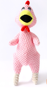Ananas coloré en peluche hurlant poulet Super doux nouveau son en peluche jouet <span class=keywords><strong>pour</strong></span> animaux de compagnie <span class=keywords><strong>pour</strong></span> le soulagement du Stress unisexe PP coton rempli fêtes - Product Image 6