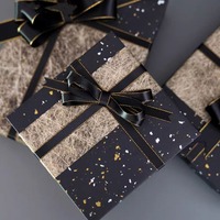Emballage cadeau coréen en aluminium, boîte ciel étoilé, sable, neige, poire, matériau d'emballage pour bouquet de fleurs