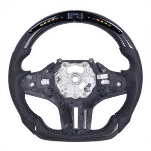 Volante LED de Fibra de Carbono Personalizado para G20 G28 G29 G30 G32 G38 G11 G12 G05 G01 G02 X3 X4 - Product Image 1