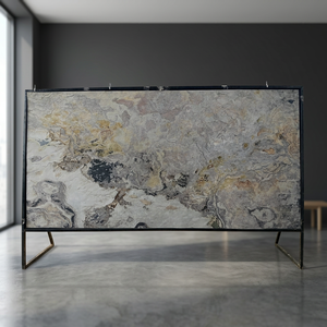 Revêtement mural en pierre naturelle mince, imperméable et ignifuge, style industriel, pour salle de sport, usage domestique et appartement, 100% pierre naturelle - Product Image 4
