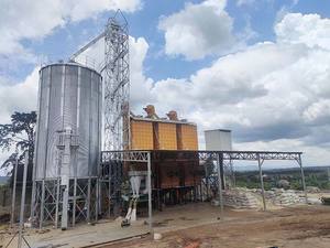 100/500/1000/5000吨谷物钢玉米玉米豆粕筒仓农场谷物饲料筒仓用于水稻种子稻谷储存线 - Product Image 5