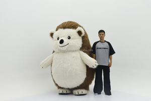 Disfraz Inflable de Erizo con Lazo Rojo, Traje de Dibujos Animados Inflable, Cosplay para Adultos para Fiestas Temáticas de Animales y Desfiles - Product Image 5