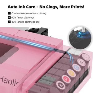 Stampante DTF Rosa di Nuovo Design 2026 Tutto in Uno XP600 per Stampa Diretta su Film per Piccole Imprese - Product Image 3