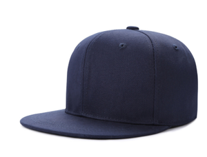 Unisex Mens Blank Flat Bill Hip Hop Pop 3D Embroidery 6 Panel Custom Rebound Adjustable High Top <b>Plain</b> Tone <b>Baseball</b> <b>Cap</b> - Product Image 3