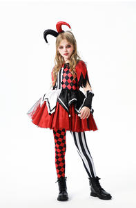 Disfraz <span class=keywords><strong>de</strong></span> <span class=keywords><strong>Pennywise</strong></span> para Niños <span class=keywords><strong>de</strong></span> Halloween 2026, Divertido Disfraz para Niñas para Actuaciones <span class=keywords><strong>de</strong></span> Carnaval - Product Image 6