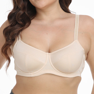 Intimates siêu mỏng cup cơ bản dây kim loại điều chỉnh dây đai giữa đến cao cấp kích thước lớn Áo ngực cup có thể điều chỉnh dây đeo vai áo ngực - Product Image 6