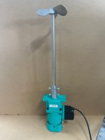 Agitateur industriel fabriqué en Chine pour poudre détergente et produits chimiques avec moteur à boîte de vitesses en acier inoxydable SUS316