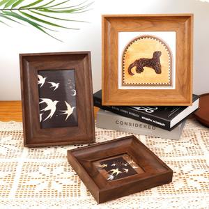 Marco <span class=keywords><strong>de</strong></span> <span class=keywords><strong>Fotos</strong></span> <span class=keywords><strong>de</strong></span> Resina Estilo Retro <span class=keywords><strong>de</strong></span> 6 Pulgadas, Cuadrado, <span class=keywords><strong>de</strong></span> 4, 7, 8, 10 Pulgadas y A4, para Colgar en la <span class=keywords><strong>Pared</strong></span>, Venta al Por Mayor - Product Image 1