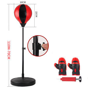 Balle de vitesse de boxe domestique, boule d'aération d'exercice de fitness gobelet vertical, équipement de boxe pour garçons vente chaude - Product Image 5