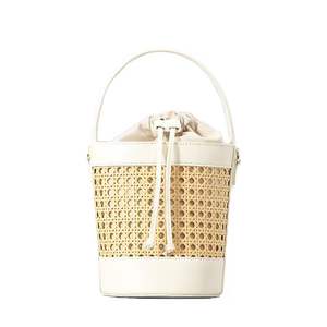 Bolsos de Mimbre y Paja con Cordón para Mujer - Diseño Personalizado para Vacaciones de Verano en la Playa - Product Image 3