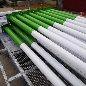 Poste de Luz Solar para Exteriores para Alumbrado Público, Luces de Jardín, Poste para Cámaras, Balizas y Poste Inteligente con Diseño de Acero y Hierro Fundido - Product Image 6