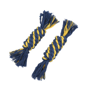 Jouet à mâcher en corde de coton, 21cm, taille moyenne, pour nettoyer les dents, pour chat, chien, jouets à mâcher pour animaux de compagnie - Product Image 5