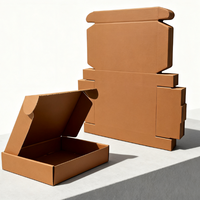 Boîtes d'expédition abordables à faible MOQ, cartons en kraft ondulé pour les solutions d'expédition et de déménagement du commerce électronique