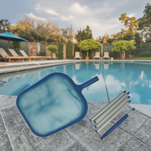 <span class=keywords><strong>Piscine</strong></span> en plastique 5 poteaux de section de 48 ''/122 cm écumoire à feuilles robuste - Product Image 2