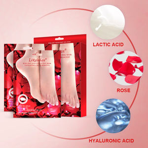 Masque pour les pieds exfoliant à la rose avec <span class=keywords><strong>prix</strong></span> d'usine en gros - Product Image 3