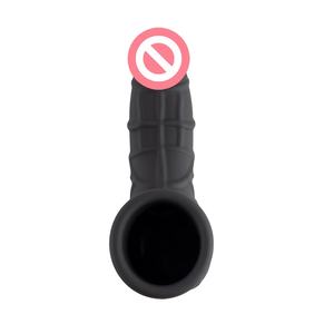 Jaula <span class=keywords><strong>de</strong></span> Pene <span class=keywords><strong>de</strong></span> Silicona Líquida <span class=keywords><strong>de</strong></span> Alta Calidad, Condón Reutilizable Texturizado con Funda Extensora <span class=keywords><strong>de</strong></span> Pulido, Juguetes Sexuales para Adultos para Hombres - Product Image 4