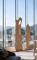 Sculpture en bois flotté naturel Maison Hôtel Villa Décoration Bois flotté Art en bois Statue Sculpture
