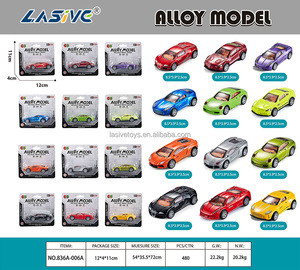LASIVE TOYS 1:64 Véhicules en alliage moulés sous pression : Modèles en vrac (Voitures, Avions, Char, Véhicules de Construction, Voitures de Sport, Bus, Véhicules de Police), Ensemble pour enfants, Voitures de course - Product Image 3