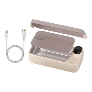 Nouvelle boîte à lunch chauffante électrique, modèle portable sans fil, rechargeable par USB, boîte à lunch bento, chauffe-aliments, 1000 ml - Product Image 1