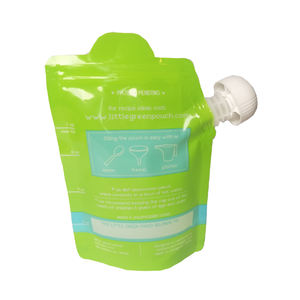 Bolsa de embalaje de boquilla de comida de bebé reutilizable con forma personalizada bolsas de plástico PET/BOPP de grado alimenticio para <span class=keywords><strong>suplemento</strong></span> de leche de pecho comida para mascotas - Product Image 1