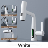 Robinet de lavabo thermostatique monocommande en laiton chromé, moderne et de haute qualité, à montage sur plan, pour hôtels et appartements