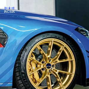 RCSR Jantes forgées en or foncé pour Porsche 911, <span class=keywords><strong>Aston</strong></span> <span class=keywords><strong>Martin</strong></span>, Bugatti Lightweight PCD 5x120, 5x130, 5x114.3 5*112 - Product Image 3