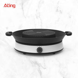 Prezzo di fabbrica fornello elettrico Hot <span class=keywords><strong>pot</strong></span> 1500W con fornello a induzione con piastra riscaldante per barbecue grill - Product Image 1