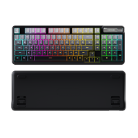 IX98 19Keys Rollover Gasket Membrane Keyboard Detachable Wired USB-C Mechanical Feel RGB Backlight Plastic Gaming Slim New