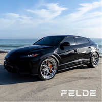 Jantes en aluminium forgé sur mesure 6061-T651, design concave, 18 à 24 pouces, PVD, 1 pièce, 5x114.3 5x112, pour Ram 1500 Trx Ferrari 488
