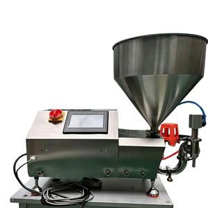 Semi-Automatic Rotor Lobe Pump 500ml <b>for</b> Powder Materials-Hard Peanut Butter Lid Balm Lotion Cream <b>Jam</b> Paste Honey Pouch Bag - Product Image 3