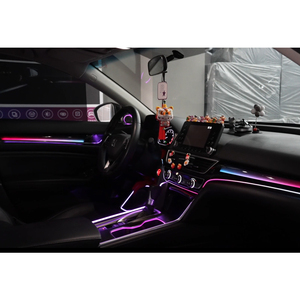Éclairage d'ambiance RGBIC pour voiture, directement de l'usine, pour Honda Accord (10e génération) 2018-2022, bande LED de décoration intérieure - Product Image 5