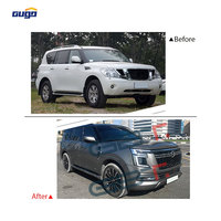 Kit de Carrocería GUGO Facelift Y62 para Nissan Patrol 2010-2019, Actualización a Modelo Y63 2025, Juego de Parachoques, Repuestos de Carrocería