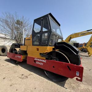Rodillo compactador Dynapac CC421 original de segunda mano, maquinaria de construcción Dynapac usada con precio bajo en venta. - Product Image 1