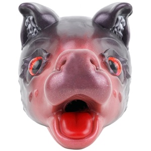 Masturbador Masculino con Forma de Cabeza de Animal GEEBA, Masturbador Oral de Silicona, Vagina de Bolsillo, Muñeca Sexual con Cabeza de Animal para Hombres - Product Image 1