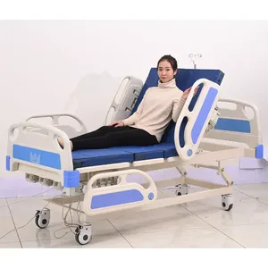 Cama de Hospital Manual <span class=keywords><strong>Hill</strong></span> <span class=keywords><strong>Rom</strong></span> Hospital Hebei Medical Easycare de 5 Funciones para Cuidado en el Hogar con Certificación CE y 5 Años de Garantía - Product Image 1
