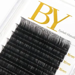 Velvet J B C CC D DD L LC LD M Curl Volume Eyelash 5-25mm Length 0.02-0.08 Individual Cashmere Lash Volume Eyelash Extensions