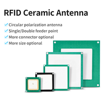 Antena RFID de Cerámica UHF de Largo Alcance y Polarización Circular para Módulo RFID