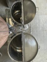 Machine d'émulsification par levage sous vide avec contrôle PLC, moteur Siemens, système de chauffage et de refroidissement, homogénéisateur