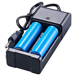 Chargeur de batterie 26650 Prise EU pour 10340 <span class=keywords><strong>14500</strong></span> 14650 16340 Batterie Li-ion 4.2V en vrac Chargeur de batterie rapide à 2 emplacements - Product Image 4