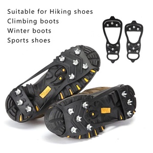 Tacos de Tracción Antideslizantes de Acero con 8 Púas para Zapatos de Seguridad, Mejora la Tracción y Estabilidad - Product Image 4