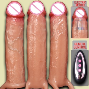 Extenseur de pénis réaliste en silicone, préservatif pour pénis, jouet sexuel pour hommes, agrandisseur de pénis, Funda Para <span class=keywords><strong>Pene</strong></span> LM-C-608-2 - Product Image 5