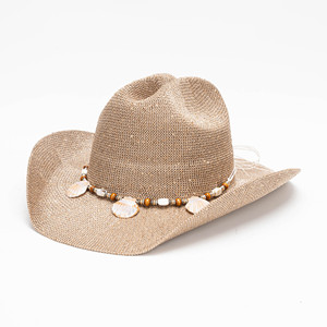 Nuevo Sombrero de <span class=keywords><strong>Jazz</strong></span> con Lentejuelas Estilo Bohemio para Hombre y Mujer, Sombrero Fedora para Vacaciones en la Playa, Sombrero Vaquero Occidental, Gorra de Moda para Protección Solar - Product Image 3